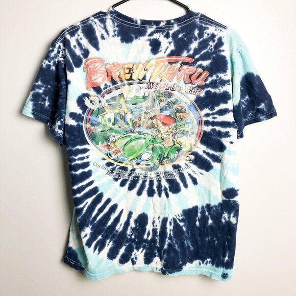 BrewThru Outer Banks Tie Dye T Shirt - Picture 1 of 8